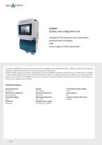 VLW602 Display and configuration unit