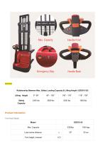 ELECTRIC STACKER TRUCK DDS15-35-MIN-2