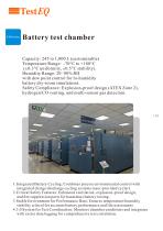 Battery test chamber-1
