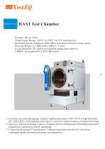 Pressure Accelerated Aging Test Chamber (HAST)-1