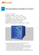 Thermal Shock Test Chamber (3 Zone)-1