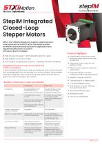 StepIM Integrated Closed-Loop Stepper Motors - STXI Motion GmbH - PDF ...