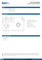 Adjustable Isolation Transformer TPS-AIT1500300-3