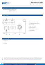 Adjustable Isolation Transformer TPS-AIT1500300D-3