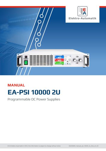 EA-PSI 10000 2U