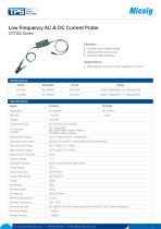 Low Frequency AC & DC Current Probe  CP2100 Series-2