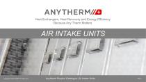 Anytherm Air Intake Units-1