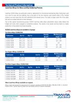 Lead-free Alloys for Wave and Dip Soldering Process - 1