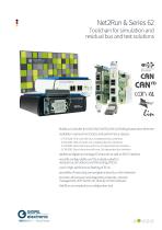 Net2Run & Series 62 Toolchain for simulation and residual bus and test solutions - 1