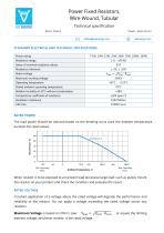 Power Fixed Resistors, Wire Wound, Tubular-2