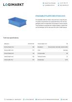 STACKABLE PLASTIC BOX ST4312-5161 - 1