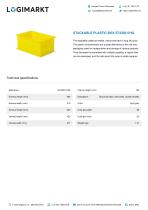 STACKABLE PLASTIC BOX ST4320-5162 - 1