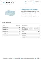 STACKABLE PLASTIC BOX ST4414-2214 - 1