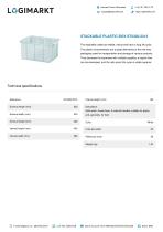 STACKABLE PLASTIC BOX ST5420-2213 - 1