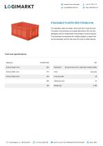 STACKABLE PLASTIC BOX ST6430-5164 - 1