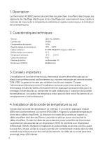 Installation manual thermostat AC3082H - 8