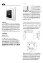 Installation manual thermostat TP750 - 2