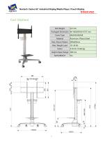 Nextech I Series 65" Industrial Display/Media Player /Touch Display - 7