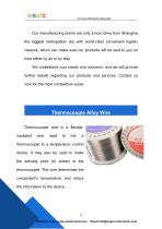 BARE THERMOCOUPLE WIRE - 3