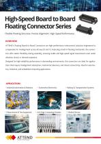High-Speed Board to Board Floating Connector-1