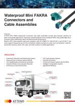 Waterproof Mini FAKRA-1