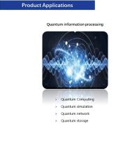 Quantum information processing - 1