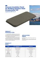 Stainless Steel Building Vacuum Insulation Panels-3