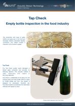 dsound® Tap Check for empty bottle inspection - 1