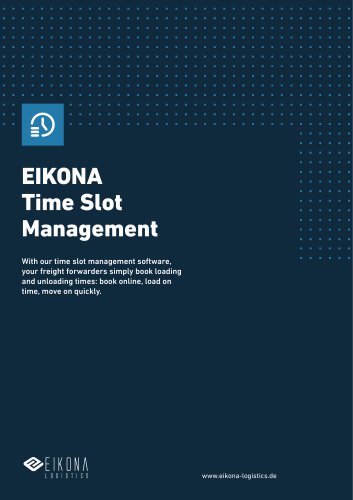 EIKONA Time Slot Management