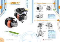 HORIZONTAL DRIVE WHEEL VERTICAL DRIVE WHEEL DUAL DRIVE WHEEL - 12