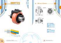 HORIZONTAL DRIVE WHEEL VERTICAL DRIVE WHEEL DUAL DRIVE WHEEL - 15