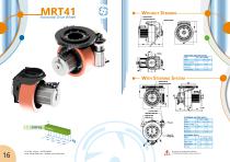 HORIZONTAL DRIVE WHEEL VERTICAL DRIVE WHEEL DUAL DRIVE WHEEL - 17