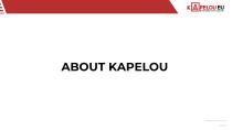 WELCOME TO THE WORLD OF KAPELOU-3