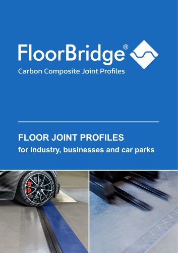 FLOOR JOINT PROFILES for industry, businesses and car parks