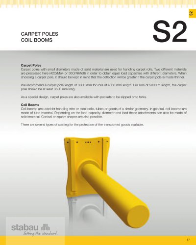 CARPET POLES