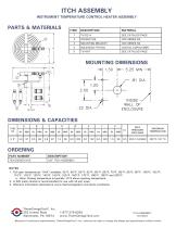Instrument temperature control heater assembly ITCH-2