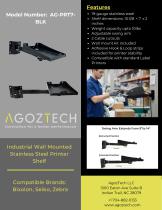 Industrial Wall-Mounted Printer Shelf-1