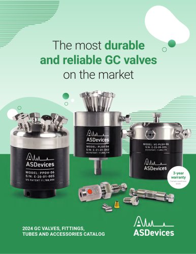 The most durable and reliable GC valves on the market