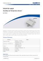0-5v/0-10v output Humidity and Temperature Sensor DB410 for HVAC-1