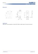 ±2% (0-100%RH) IIC Digital  humidity and temperature module DHT31 with pin-type-2