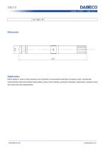 Humidity and temperature probe DB210 with RS485 output for dynamic environmental  monitoring of computer rooms-2