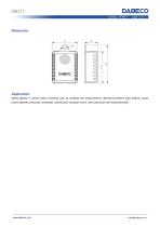 IIC Digital Signal  Humidity and Temperature Probe DB111 for Interior Usage-2