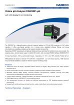 Online pH Analyzer with LCD Display for Clean Water-1