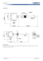 RS485 Interface Duct Humidity and Temperature Sensor DB4385 for HVAC-2