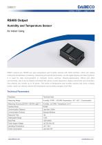 RS485 Output Humidity and Temperature Sensor DB801 for Indoor Using-1