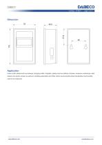 RS485 Output Humidity and Temperature Sensor DB801 for Indoor Using-2