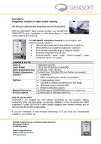 Integration module for laser plastic welding-1
