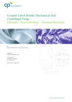 Ceramic Lined Double Mechanical Seal Centrifugal Pump-1