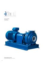 PFA Lined Double Mechanical Seal Centrifugal Pump-6
