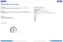 Bimetallic thermometer WSS series - 2